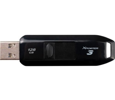 Флеш накопичувач USB 128Gb Patriot Xporter 3, Black, USB 3.2 Gen 1, до 80 МБ/ с (PSF128GX3B3U)