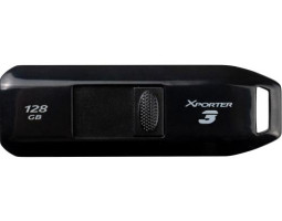 Флеш накопичувач USB 128Gb Patriot Xporter 3, Black, USB 3.2 Gen 1, до 80 МБ/ с (PSF128GX3B3U) Флеш накопичувач USB 128Gb Patriot Xporter 3, Black, USB 3.2 Gen 1, до 80 МБ/ с (PSF128GX3B3U)