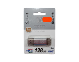 Флеш накопичувач USB 128Gb T&G Star TG009TC, Silver, Type-C / USB 3.0 (TG009TC-128GSL3) Флеш накопичувач USB 128Gb T&G Star TG009TC, Silver, Type-C / USB 3.0 (TG009TC-128GSL3)