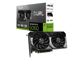 Відеокарта GeForce RTX 5060, Asus, DUAL OC, 8Gb GDDR7, 128-bit, (DUAL-RTX5060-O8G)