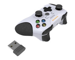 Геймпад GamePro MG650W, White, бездротовий (USB 2.4GHz)-foto3