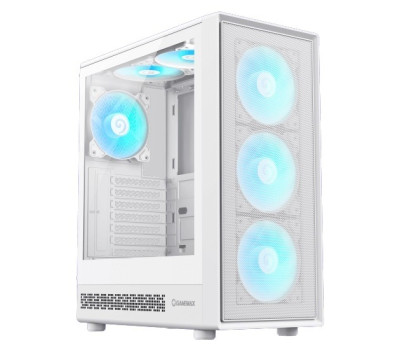 Корпус GameMax Storm 2 AW, White, без БЖ, Midi Tower, ATX 