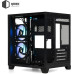 Корпус Qube REEF ARGB, Black, MiniTower, без БЖ, (REEF_GMNU3)