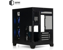 Корпус Qube REEF ARGB, Black, MiniTower, без БЖ, (REEF_GMNU3)-foto4