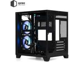 Корпус Qube REEF ARGB, Black, MiniTower, без БЖ, (REEF_GMNU3)-foto3