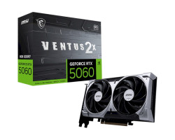 Відеокарта GeForce RTX 5060, MSI, VENTUS 2X OC, 8Gb GDDR7, 128-bit, (G5060-8V2C)