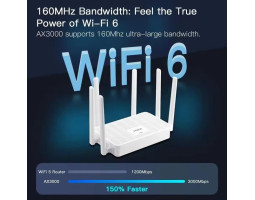 Роутер Fenvi FV-AX3000WR, White, WiFi 6-foto2