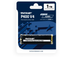 Твердотільний накопичувач SSD 1Tb, Patriot P400 V4, PCI-E 4.0 x4, M.2 2280, 3D TLC, (P400VP1TBM28H)-foto3