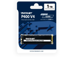 Твердотільний накопичувач SSD 1Tb, Patriot P400 V4, PCI-E 4.0 x4, M.2 2280, 3D TLC, (P400VP1TBM28H)-foto3