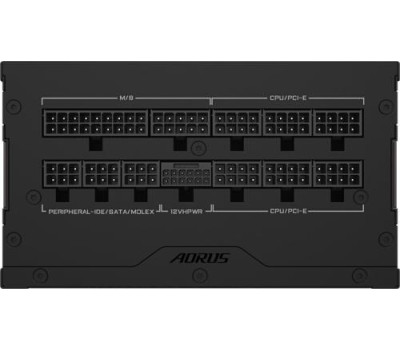 Блок живлення 1000 Вт, Gigabyte AORUS ELITE P1000W, Black, модульний, (GP-AE1000PM PG5)