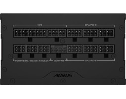 Блок живлення 1000 Вт, Gigabyte AORUS ELITE P1000W, Black, модульний, (GP-AE1000PM PG5)-foto3