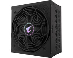 Блок живлення 1000 Вт, Gigabyte AORUS ELITE P1000W, Black, модульний, (GP-AE1000PM PG5)
