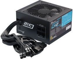 Блок живлення 850 Вт, Seasonic G12 GM, Black, напівмодульний, (G12 GM-850)-foto3