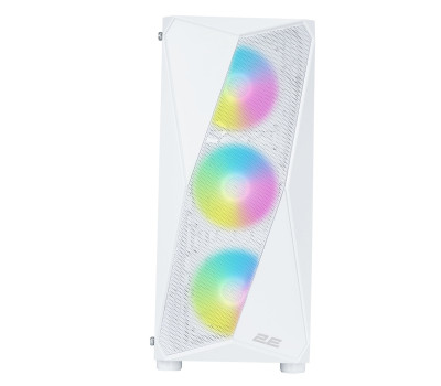 Корпус 2E Gaming Aruba (G3313W), White, без БЖ, Mid Tower, (2E-G3313W)
