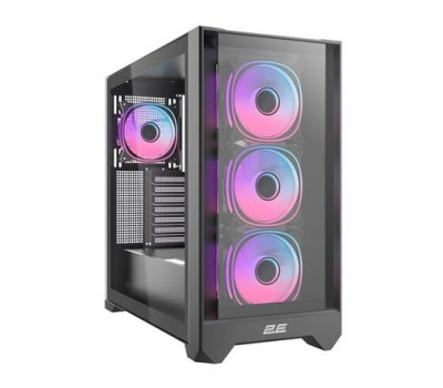 Корпус 2E Gaming Dominator Pro (G2302B), Black, без БЖ, Mid Tower, (2E-G2302B)