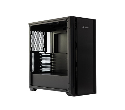 Корпус ALmordor L1400 Shield Black, без БЖ, Mid Tower, (ALL1400AB)