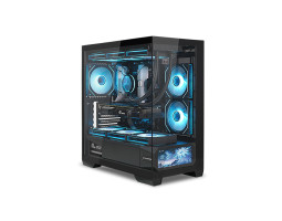 Корпус ALmordor QX25M LCD Black, без БЖ, (ALQX25MBK_LCD)-foto2