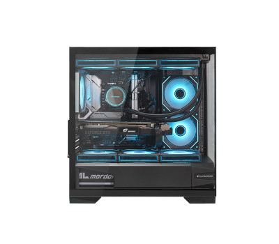 Корпус ALmordor QX25M LCD Black, без БЖ, (ALQX25MBK_LCD)