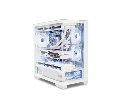 Корпус ALmordor QX25M LCD White, без БЖ, (ALQX25MWH_LCD)