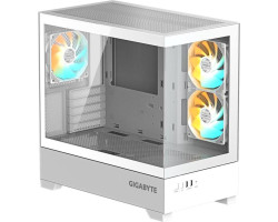 Корпус Gigabyte C201 PANORAMIC ICE, White, Mid Tower, (GB-C201PI)
