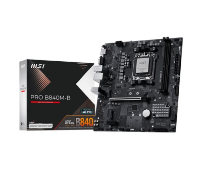 Материнська плата AM5 MSI PRO B840M-B, MicroATX