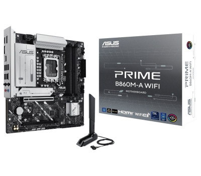 Материнська плата LGA1851, Asus PRIME B860M-A WIFI, MicroATX Материнська плата LGA1851, Asus PRIME B860M-A WIFI, MicroATX