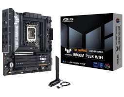 Материнська плата LGA1851, Asus TUF GAMING B860M-PLUS WIFI, MicroATX Материнська плата LGA1851, Asus TUF GAMING B860M-PLUS WIFI, MicroATX