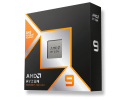 Процесор AMD (AM5) Ryzen 9 9900X3D, Box, 12x4.4 ГГц (Turbo Boost 5.5 ГГц), (100-100001368WOF)