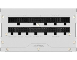 Блок живлення 1000 Вт, Gigabyte AORUS ELITE P1000W, White, модульний, (GP-AE1000PM PG5 ICE)-foto2