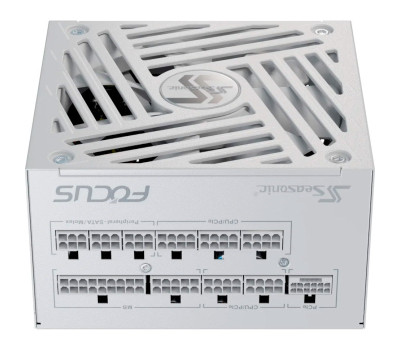 Блок живлення 1000 Вт, Seasonic Focus GX ATX 3.1, White, модульний, (FOCUS-GX-1000-ATX31-WHITE)