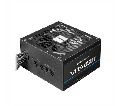 Блок живлення 750 Вт, Chieftec VITA SM3, Black, напівмодульний, 80+ Bronze, (BPX-750-C)