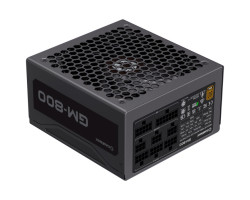 Блок живлення 800 Вт, GameMax GM-800, Black, модульний, 80+ Bronze