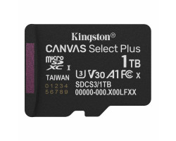 Карта пам`яті microSDXC, 1Tb, Kingston Canvas Select Plus, без адаптера, (SDCS3/ 1TBSP)