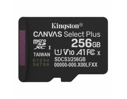 Карта пам`яті microSDXC, 256Gb, Kingston Canvas Select Plus, без адаптера, (SDCS3/ 256GBSP) Карта пам`яті microSDXC, 256Gb, Kingston Canvas Select Plus, без адаптера, (SDCS3/ 256GBSP)