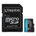 Карта пам`яті microSDXC, 512Gb, Kingston Canvas Go! Plus, SD адаптер, (SDCG4/ 512GB)