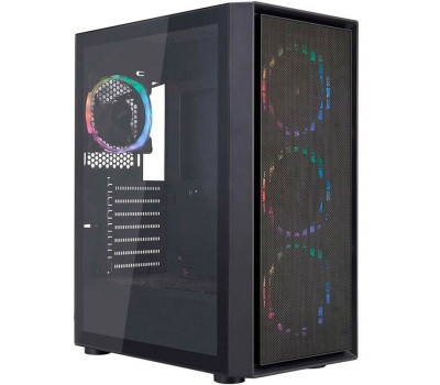 Корпус 1stPlayer Go6-BK-4FS7, Black, без БЖ, Midi Tower Корпус 1stPlayer Go6-BK-4FS7, Black, без БЖ, Midi Tower
