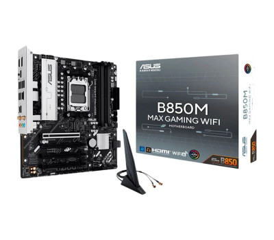 Материнська плата AM5 Asus B850M MAX GAMING WIFI, MicroATX