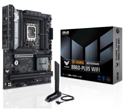 Материнська плата LGA1851, Asus TUF GAMING B860-PLUS WIFI, ATX Материнська плата LGA1851, Asus TUF GAMING B860-PLUS WIFI, ATX