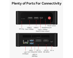 Неттоп Beelink SER5 MAX, Black, Ryzen 7 6800H (8x3.2-4.7 GHz), (BLSER5M6800H32500BK)-foto3