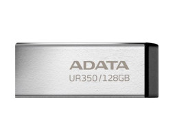 Флеш накопичувач USB 128Gb ADATA UR350, Silver/ Black, USB 3.2 Gen 1, до 100 МБ/ с (UR350-128G-RSR/ BK)-foto2