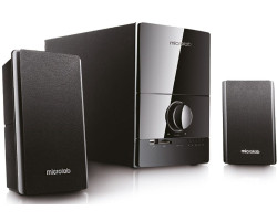 Колонки 2.1 Microlab M-500U Black, сателіти 2 x 12 Вт, сабвуфер 16 Вт
