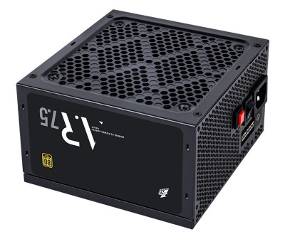 Блок живлення 750 Вт, 1stPlayer PS-750AR, Black, 80+ Gold, Active PFC, 12 см, 3xMolex /  5xSATA /  4x6