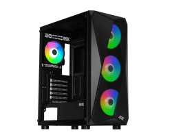Корпус 2E Gaming Aruba (G3313B), Black, без БЖ, Mid Tower, для ATX /  Micro ATX /  Mini ITX, 1xUSB 3.0