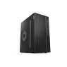 Корпус 2E TeamX (TMX03), Black, 500 Вт, Mini Tower, для Micro ATX /  Mini ITX, 2xUSB 2.0, макс. CPU -