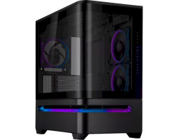 Корпус Asus Prime AP202 ARGB Tempered Glass Black, без БЖ, Mini Tower, для Micro-ATX / Mini-ITX, 2xU Корпус Asus Prime AP202 ARGB Tempered Glass Black, без БЖ, Mini Tower, для Micro-ATX / Mini-ITX, 2xU