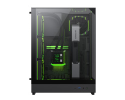 Корпус GameMax T20, Black, без БЖ (формат SFX-L), Mid Tower, для MicroATX /  Mini-ITX, 1xType-C /  1xU-foto3