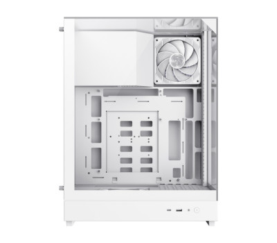 Корпус GameMax T20, White, без БЖ (формат SFX-L), Mid Tower, для MicroATX /  Mini-ITX, 1xType-C /  1xU