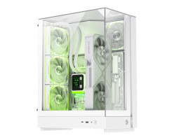 Корпус GameMax T20, White, без БЖ (формат SFX-L), Mid Tower, для MicroATX / Mini-ITX, 1xType-C / 1xU Корпус GameMax T20, White, без БЖ (формат SFX-L), Mid Tower, для MicroATX / Mini-ITX, 1xType-C / 1xU
