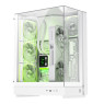 Корпус GameMax T20, White, без БЖ (формат SFX-L), Mid Tower, для MicroATX /  Mini-ITX, 1xType-C /  1xU