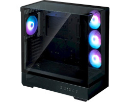 Корпус Zalman P40 Prism Plus, Black, Mid Tower, без БП, для ATX /  Micro ATX /  Mini ITX, 1xType-C /  2-foto2